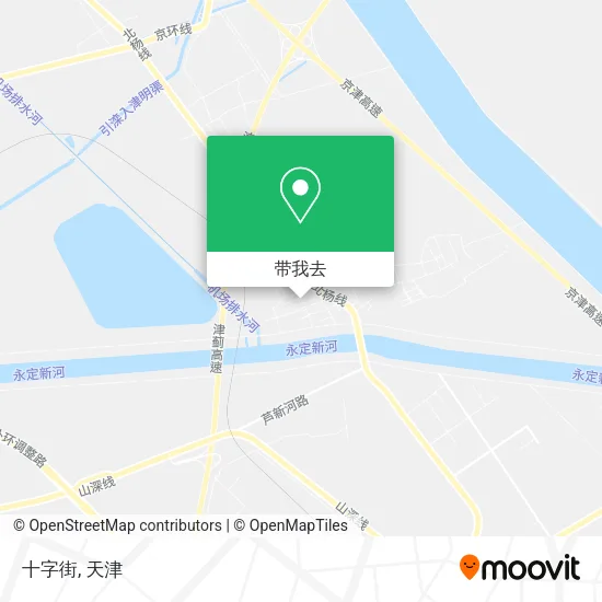 十字街地图