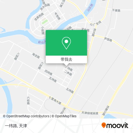 一纬路地图