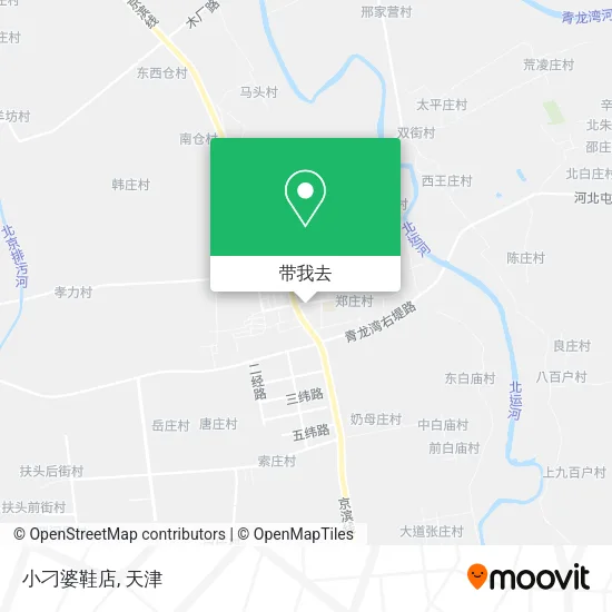 小刁婆鞋店地图