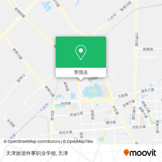 天津旅游外事职业学校地图