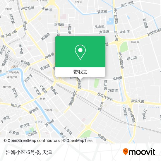 浩海小区-5号楼地图