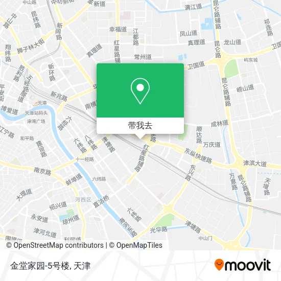 金堂家园-5号楼地图
