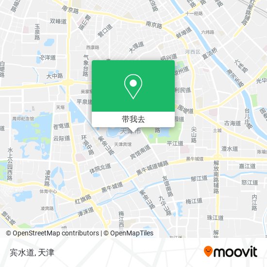 宾水道地图