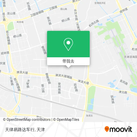 天律易路达车行地图