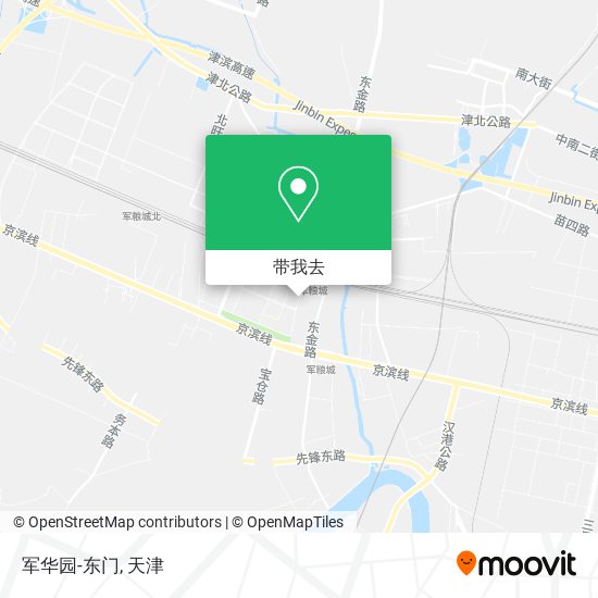 军华园-东门地图