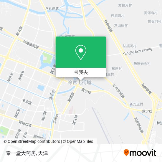 泰一堂大药房地图