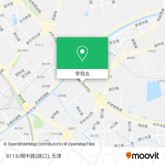 S113/闽中路(路口)地图