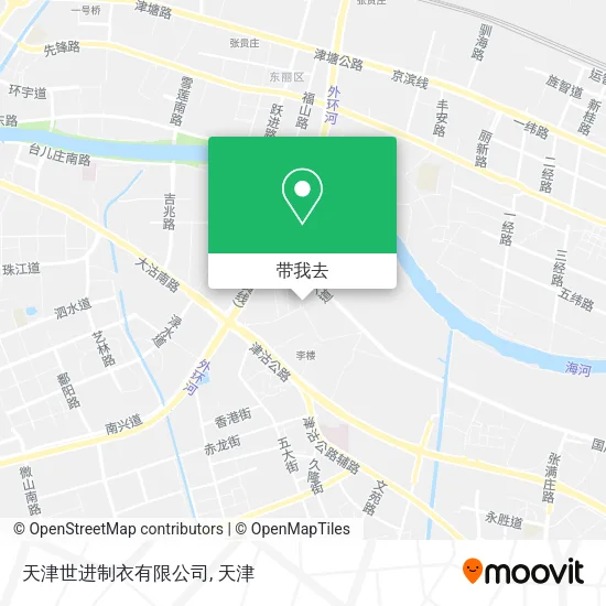 天津世进制衣有限公司地图