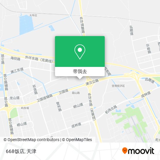 668饭店地图