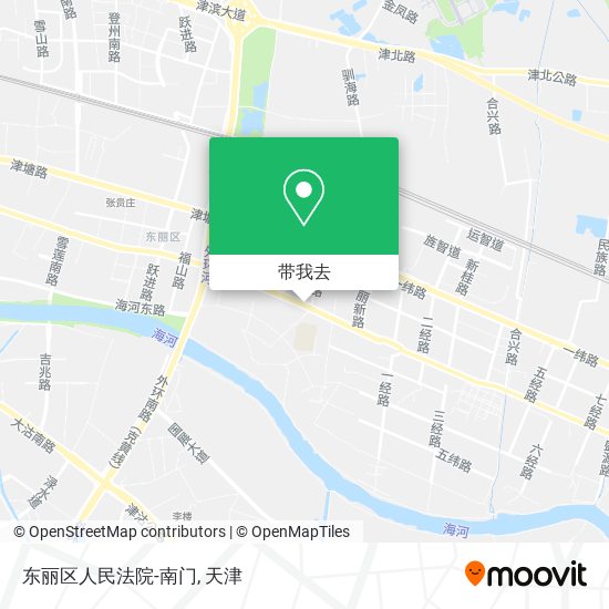东丽区人民法院-南门地图