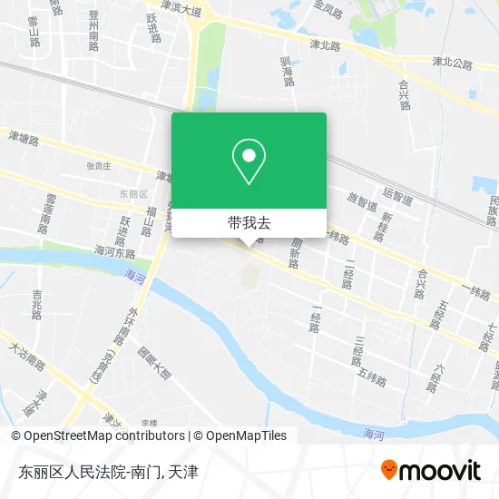 东丽区人民法院-南门地图