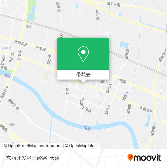 东丽开发区三经路地图