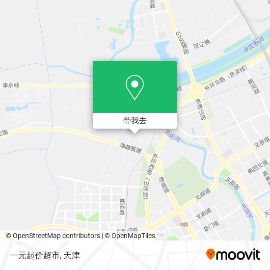 一元起价超市地图