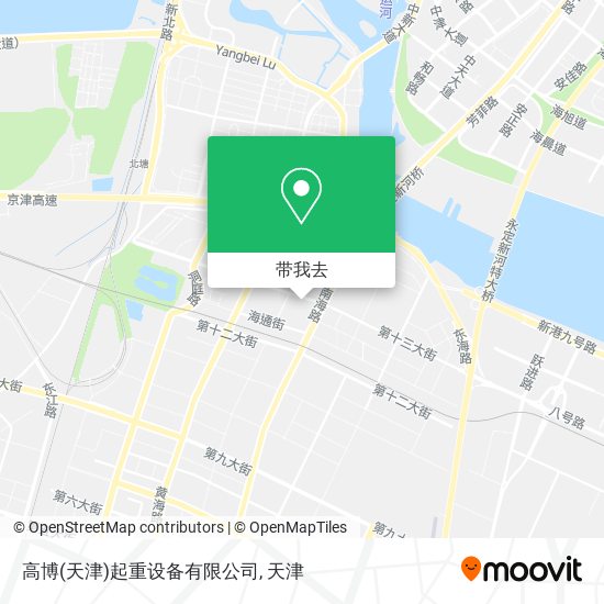 高博(天津)起重设备有限公司地图