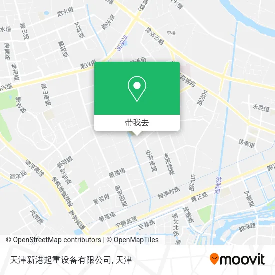 天津新港起重设备有限公司地图