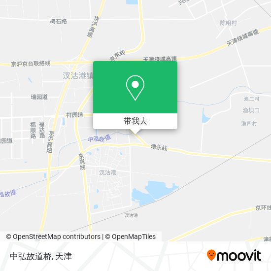 中弘故道桥地图