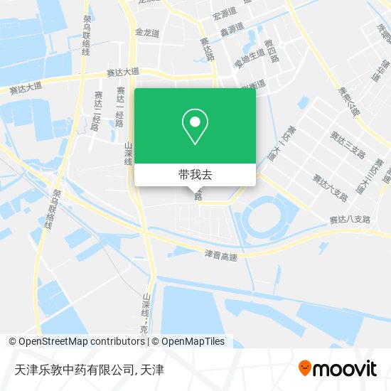 天津乐敦中药有限公司地图