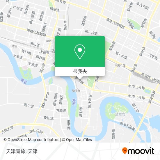 天津青旅地图