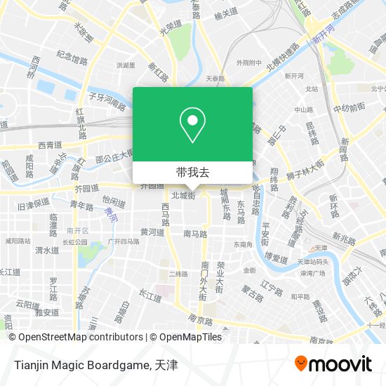 Tianjin Magic Boardgame地图