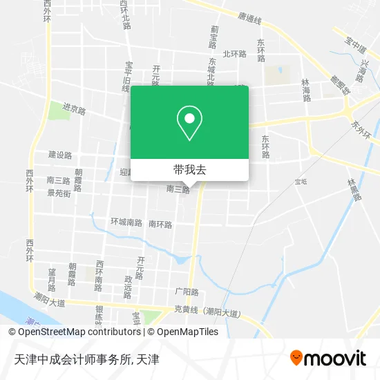 天津中成会计师事务所地图