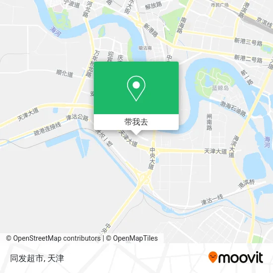 同发超市地图