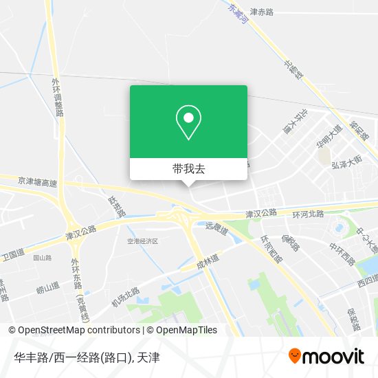 华丰路/西一经路(路口)地图