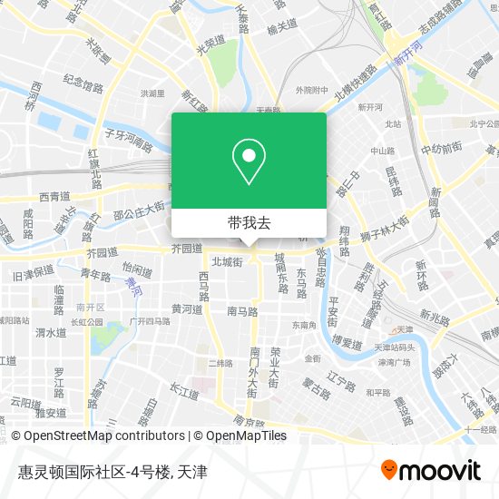 惠灵顿国际社区-4号楼地图