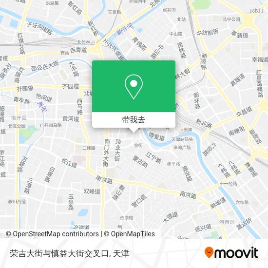 荣吉大街与慎益大街交叉口地图