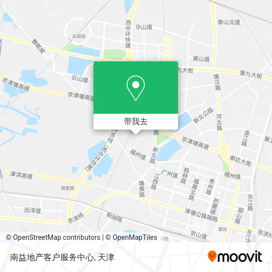 南益地产客户服务中心地图