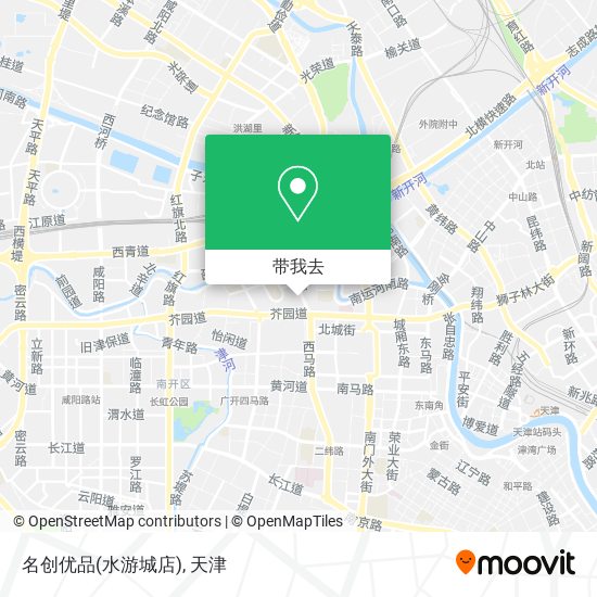 名创优品(水游城店)地图