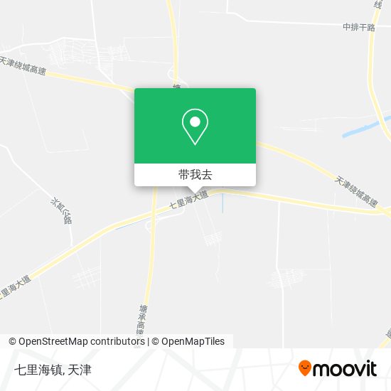 七里海镇地图