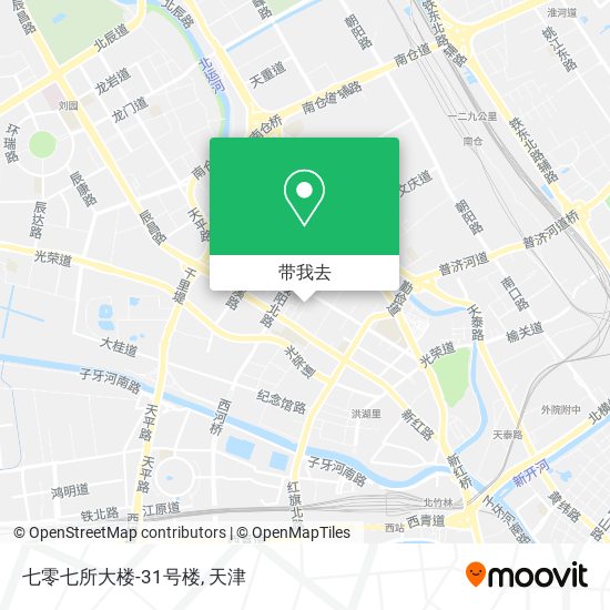七零七所大楼-31号楼地图