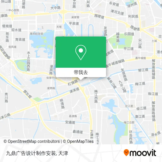 九鼎广告设计制作安装地图