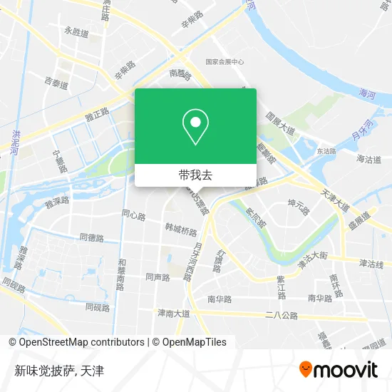 新味觉披萨地图