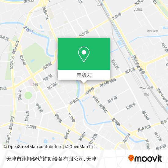 天津市津顺锅炉辅助设备有限公司地图
