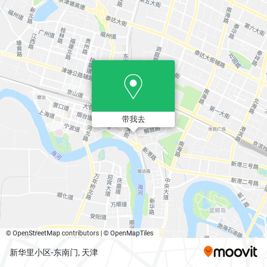 新华里小区-东南门地图