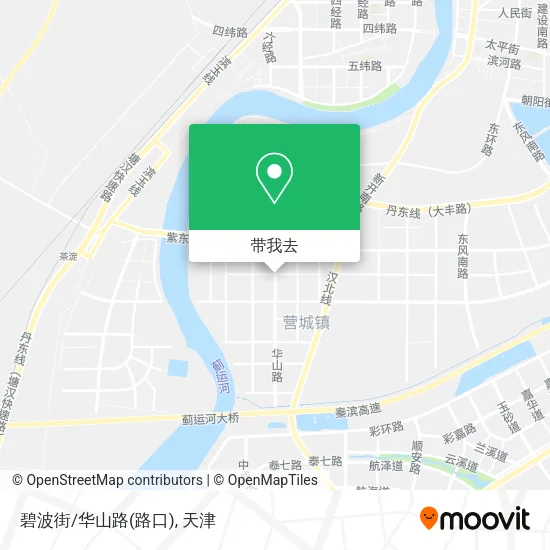 碧波街/华山路(路口)地图