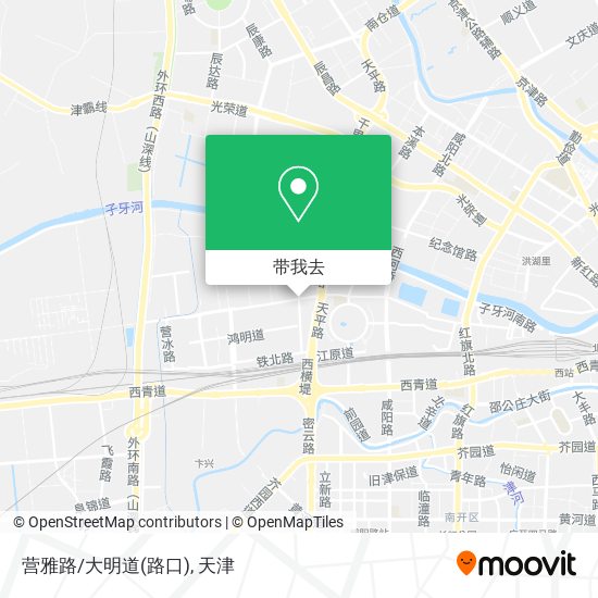 营雅路/大明道(路口)地图