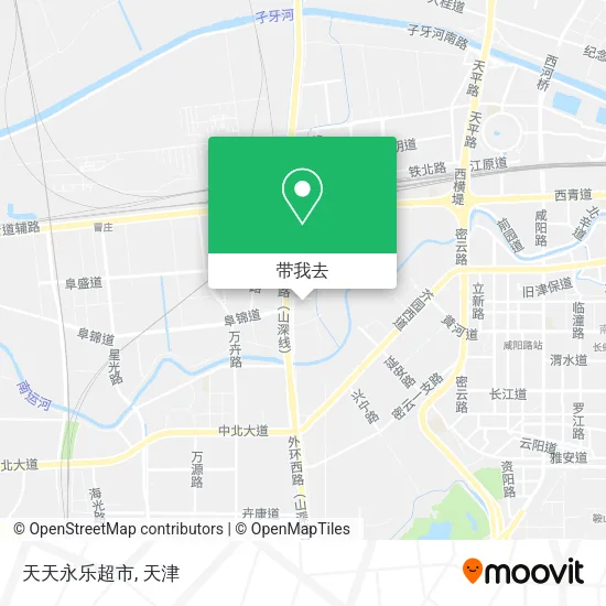 天天永乐超市地图