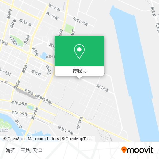 海滨十三路地图