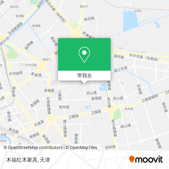 木福红木家具地图
