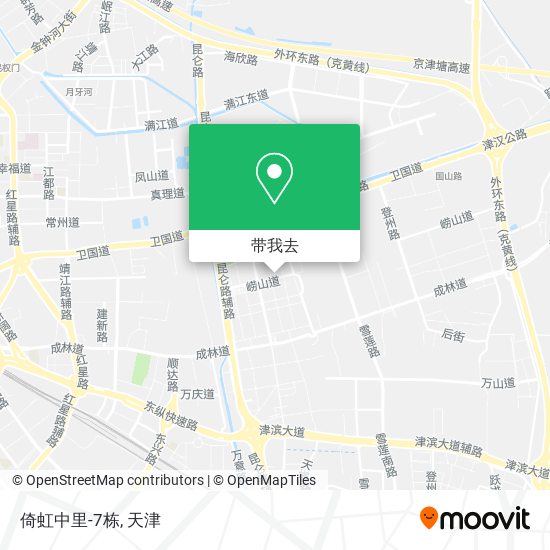 倚虹中里-7栋地图