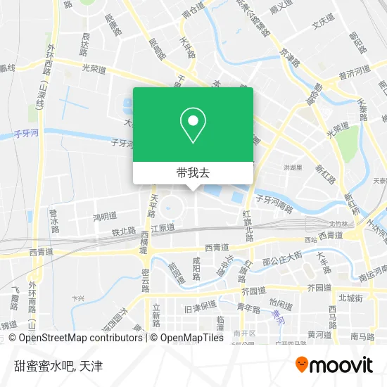 甜蜜蜜水吧地图