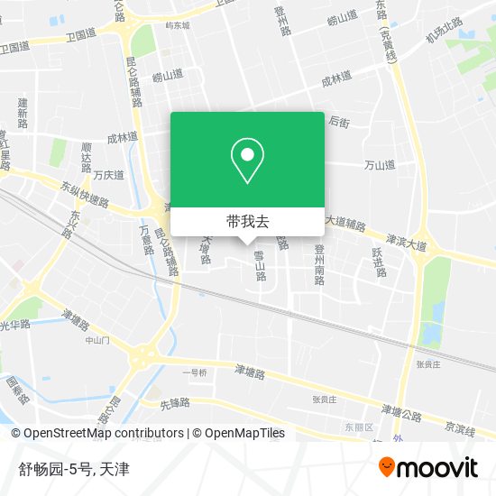 舒畅园-5号地图