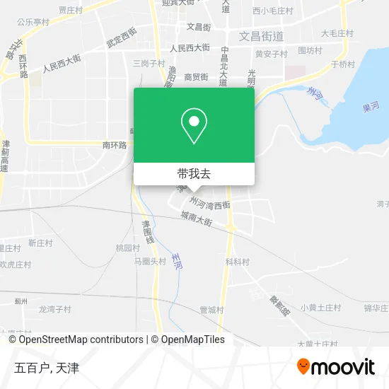 五百户地图