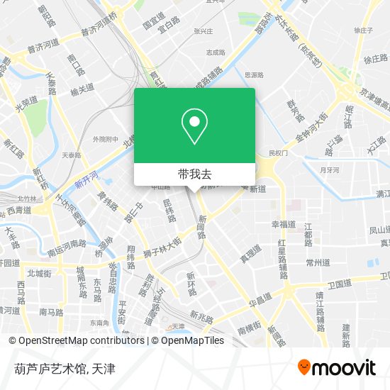 葫芦庐艺术馆地图