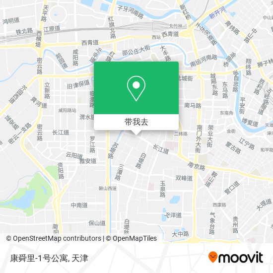 康舜里-1号公寓地图
