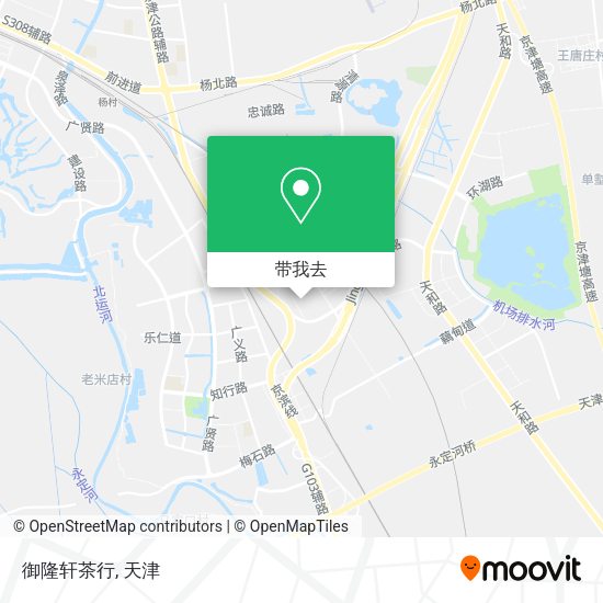 御隆轩茶行地图