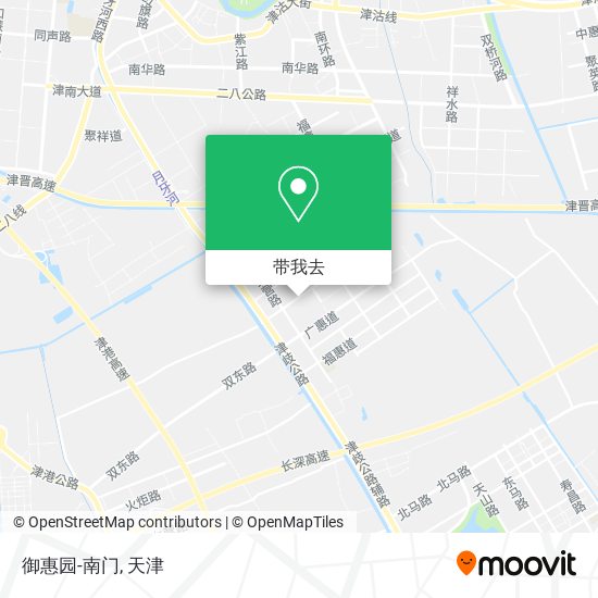 御惠园-南门地图