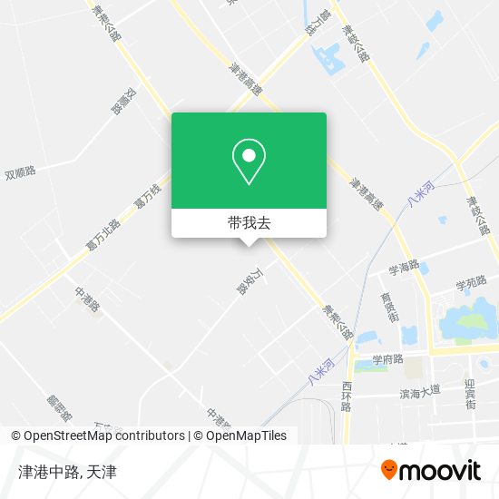 津港中路地图